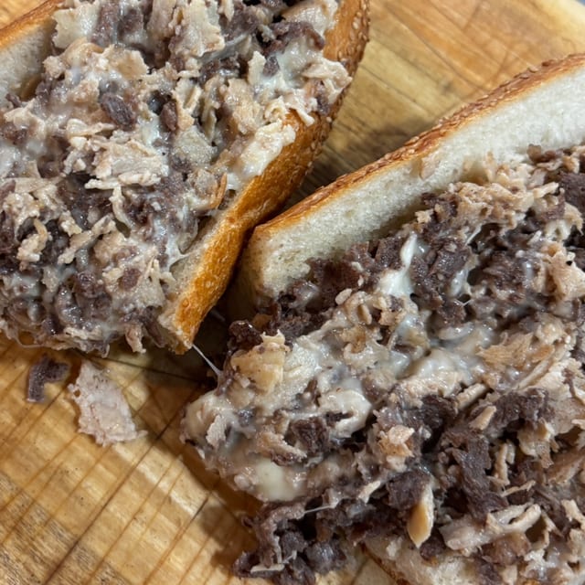 The 50/50 Cheesesteak.