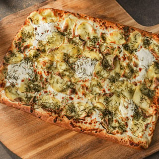 White Rosemary Potato Pie