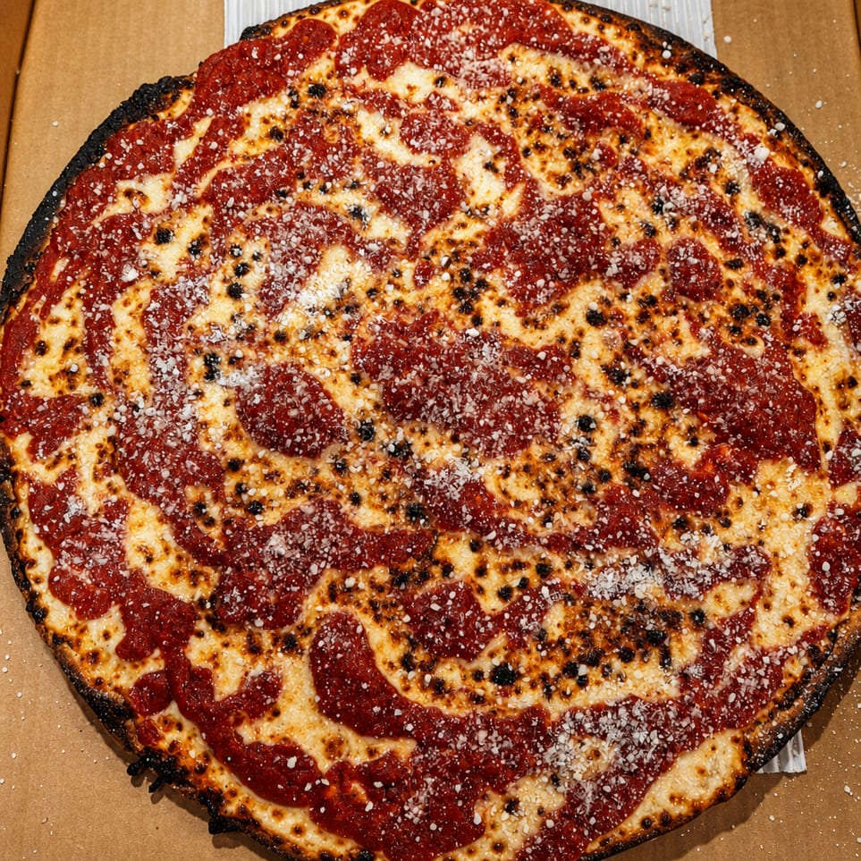 White Bar Pie (Round).